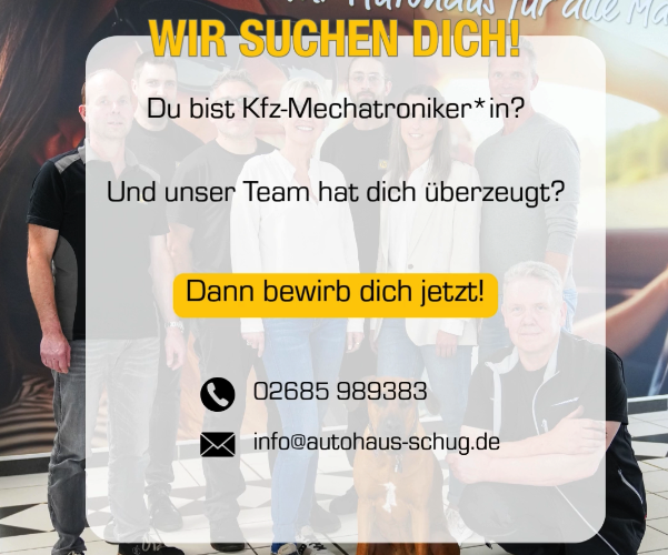 Kfz-Mechatroniker (m/w/d) gesucht